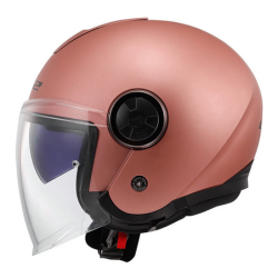 Kask otwarty Jet LS2 Classy Gold Pink